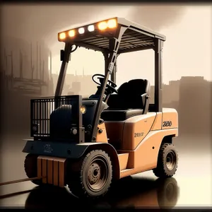 Versatile Heavy-duty Forklift Truck for Efficient Cargo Transport