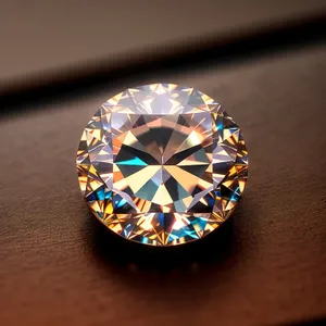 Sparkling Jewel Ring with Egg-shaped Gemstone