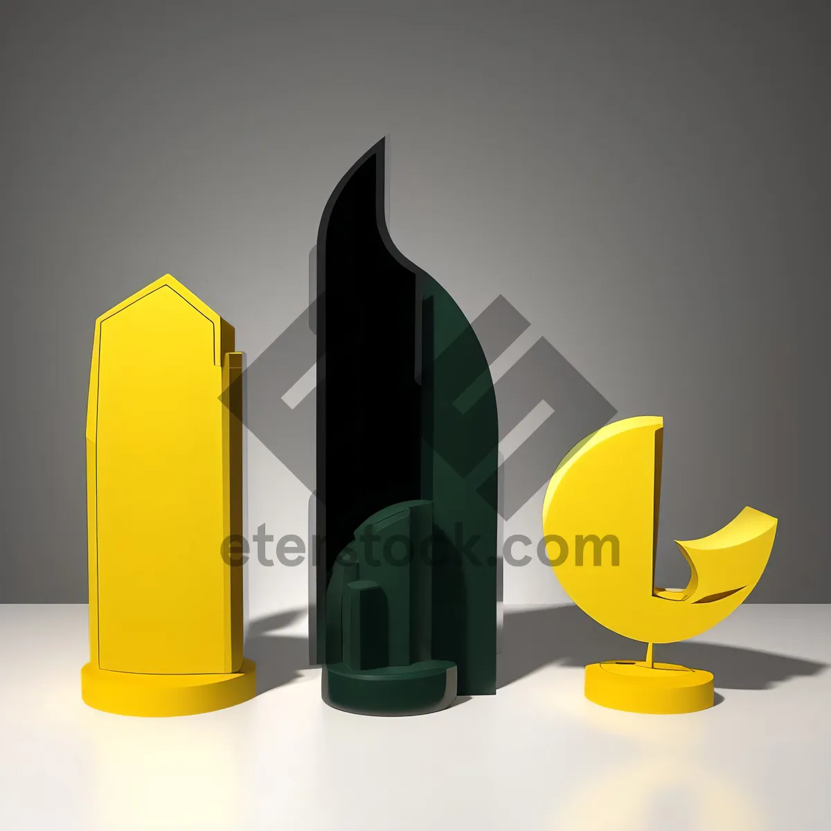 Picture of 3D archive symbol icon sign illustration