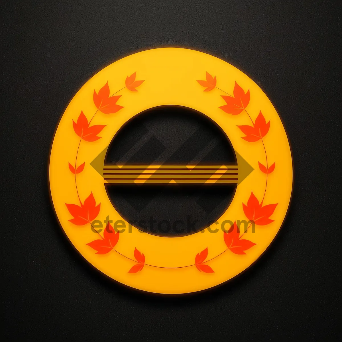 Picture of Life Preserver Symbol: 3D Float Icon