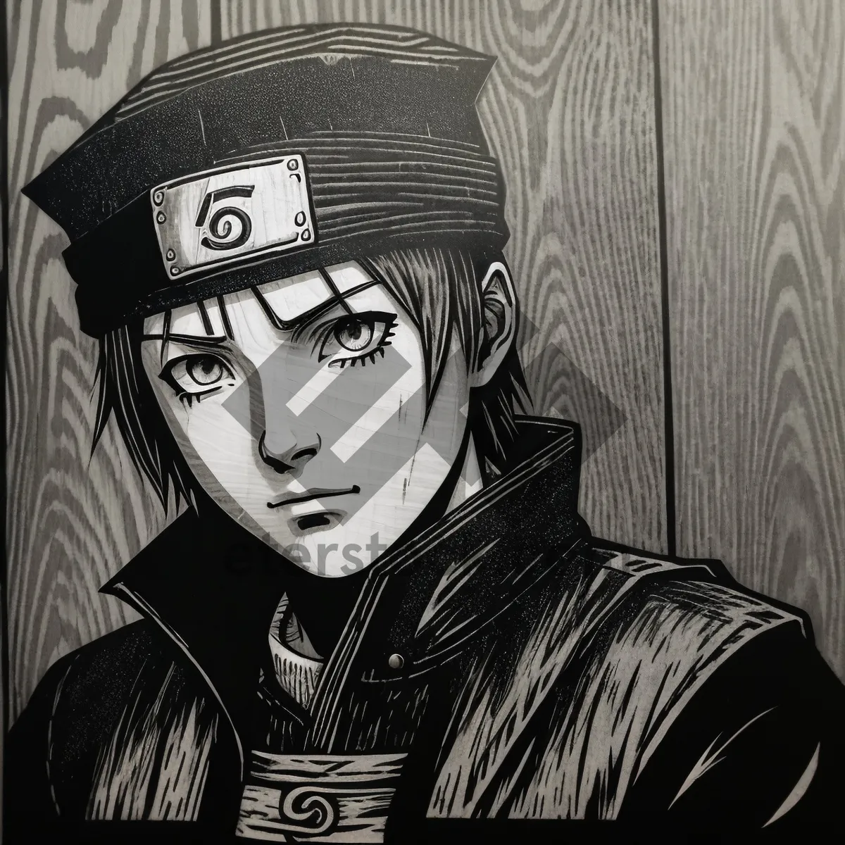Picture of Attractive Fashionable Man Wearing Black Mask