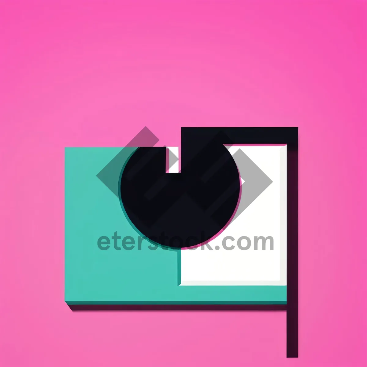 Picture of 3D Symbolic Bob Sign Icon