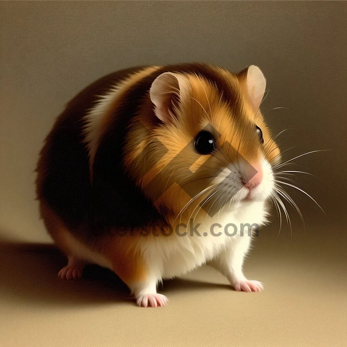 Picture of FurryFriend-CuteHamster-FluffyWhiskers-PetPortrait