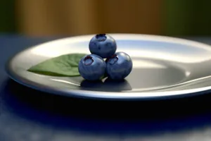 Fresh and Juicy Organic Blueberries, Sweet and Delicious Snack