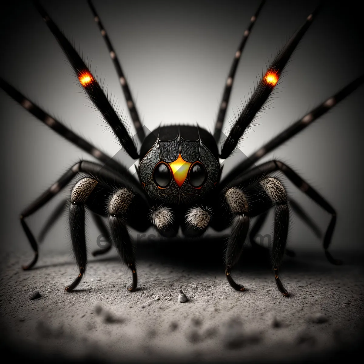 Picture of Close-up of a Black Widow Spider