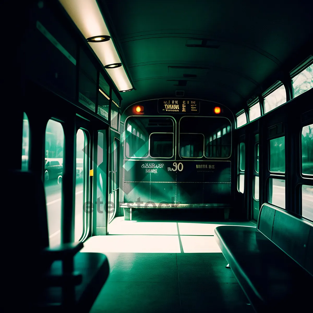 Picture of Modern Urban Business Car Interior