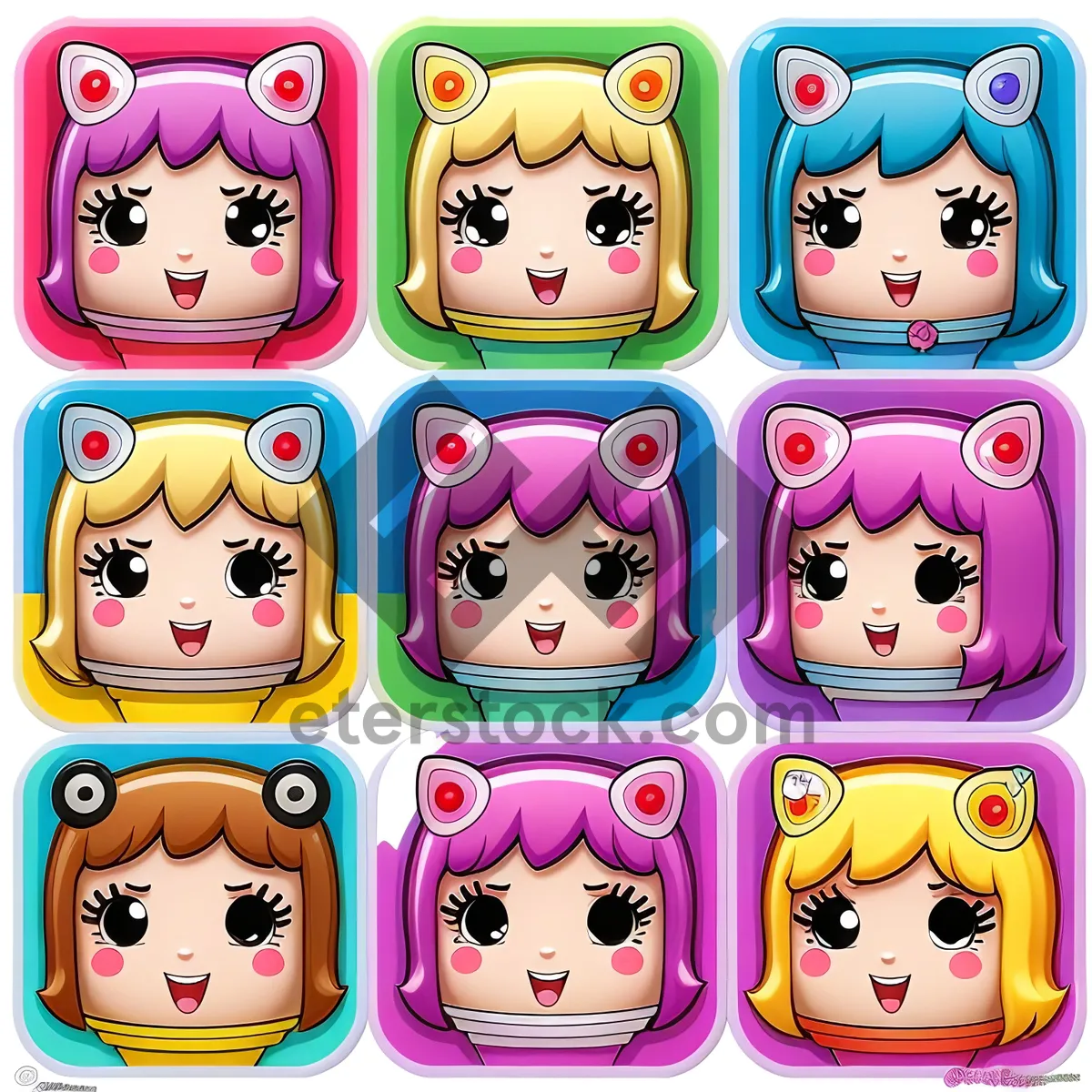 Picture of Jelly Art Toy Set - Cartoon Substance Doll