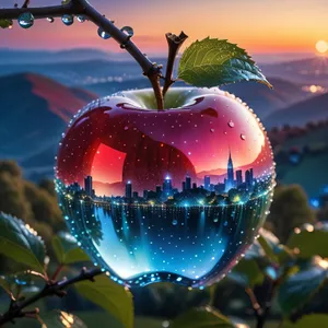 Delicious Red Delicious Apple for a Festive Holiday Display.