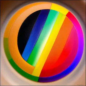 Web Design Icon: Circle Symbol for Graphics