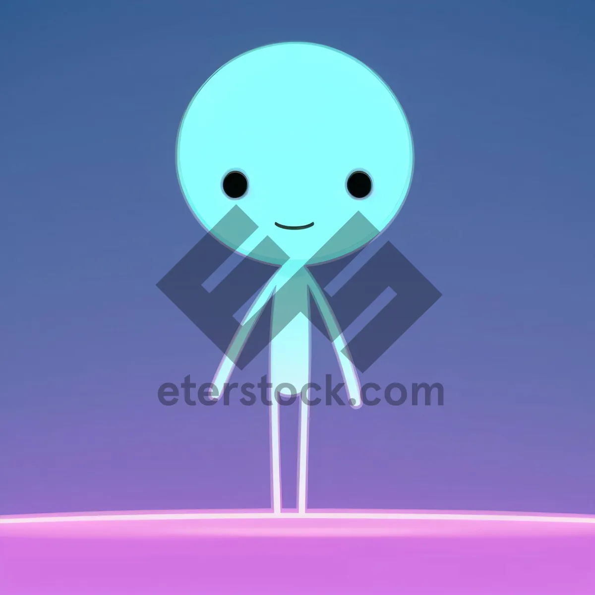 Picture of 3D Cartoon Business Man Figure