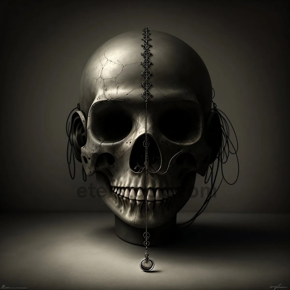 Picture of Pirate Skull: Anatomy of a Spooky Skeleton