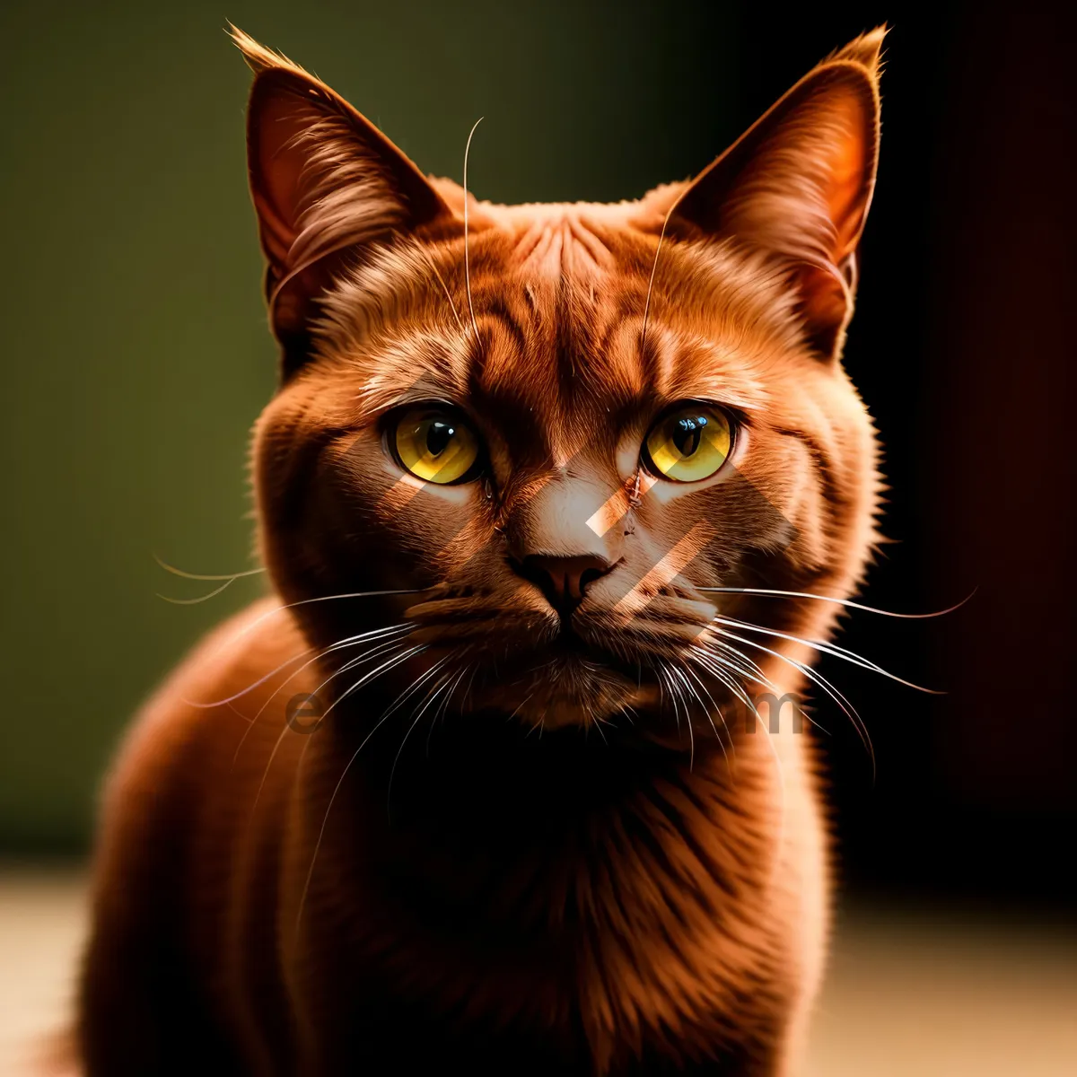 Picture of Curious Kitty with Playful Eyes