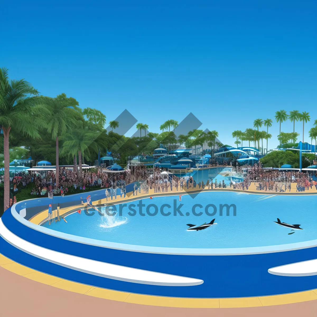 Picture of Serene Tropical Resort Escape with Beachfront Pool