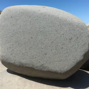 Healthy Stone Spa Retreat with Bread and Ottoman