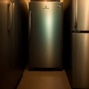 Clean White Refrigerator for Spotless Homes