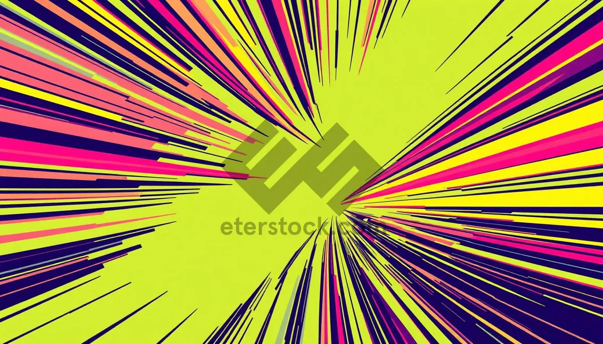 Picture of Colorful Motion Fractal Artistic Design