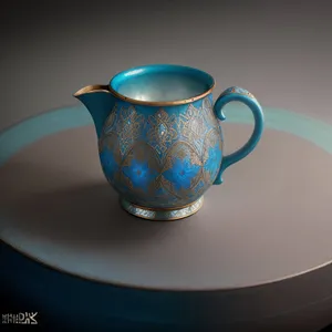 Traditional Ceramic Tea Cup and Saucer