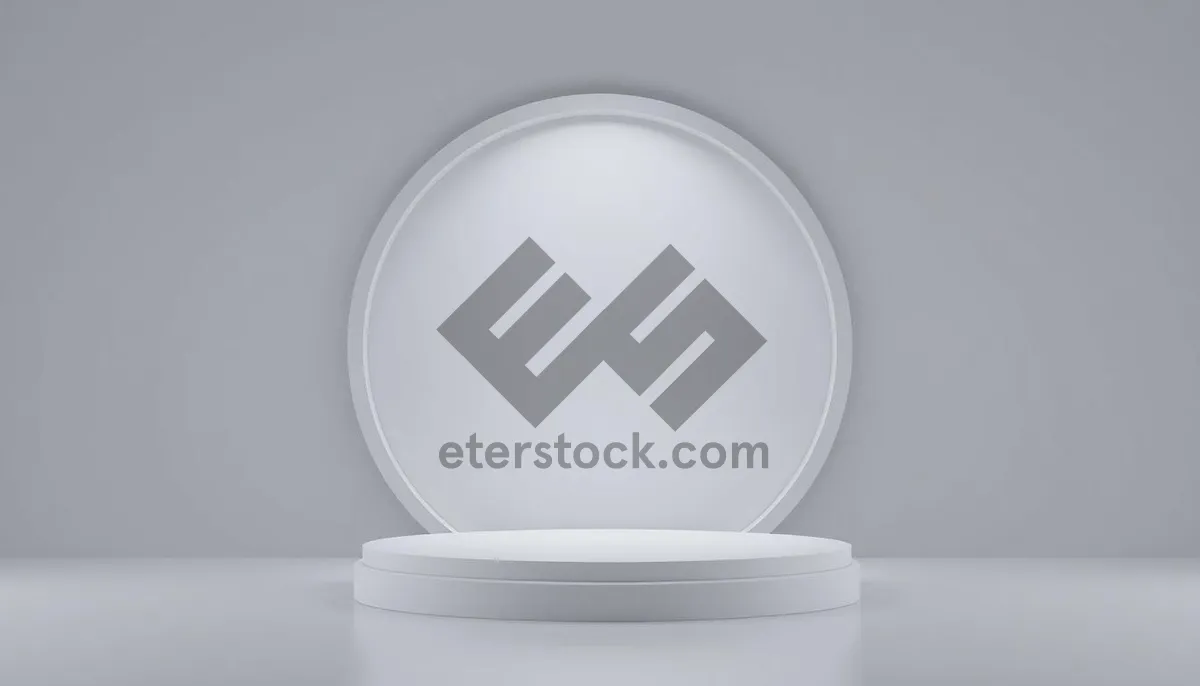 Picture of Modern Interior Design Button Icon Square Sign