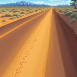 Desert Horizon: A Sunlit Adventure Through Dunes