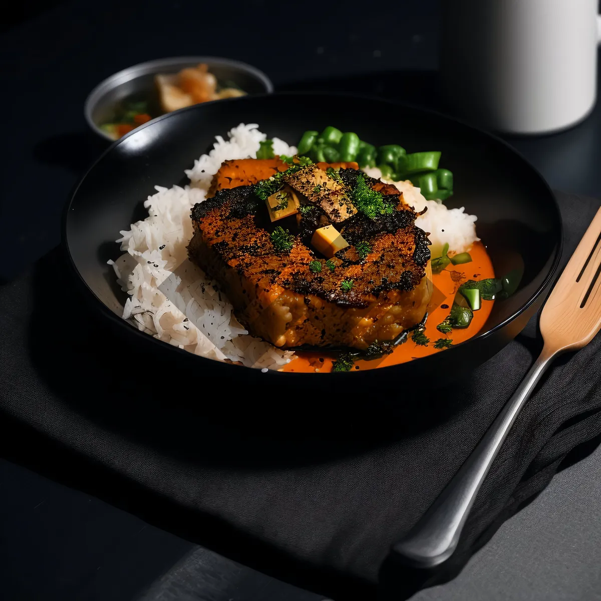 Picture of Healthy Beef Stir-Fry on Wok Pan