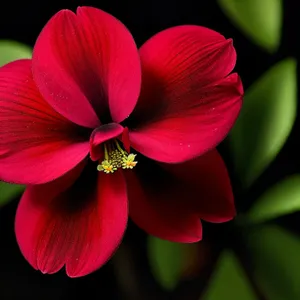 Pink Floral Petal in Blossom Garden