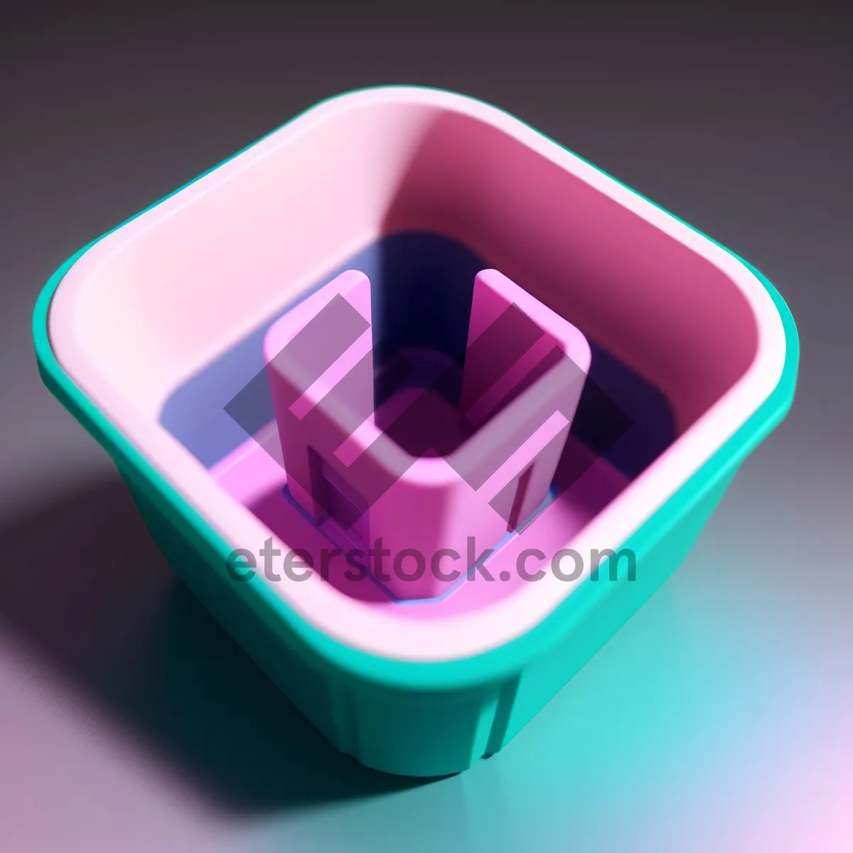 Picture of Sleek Glass Button Set with 3D Icons