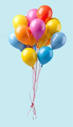 Colorful Balloon Party Decoration