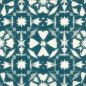 Winter Snowflake Set Pattern Decoration Symmetry Icon.