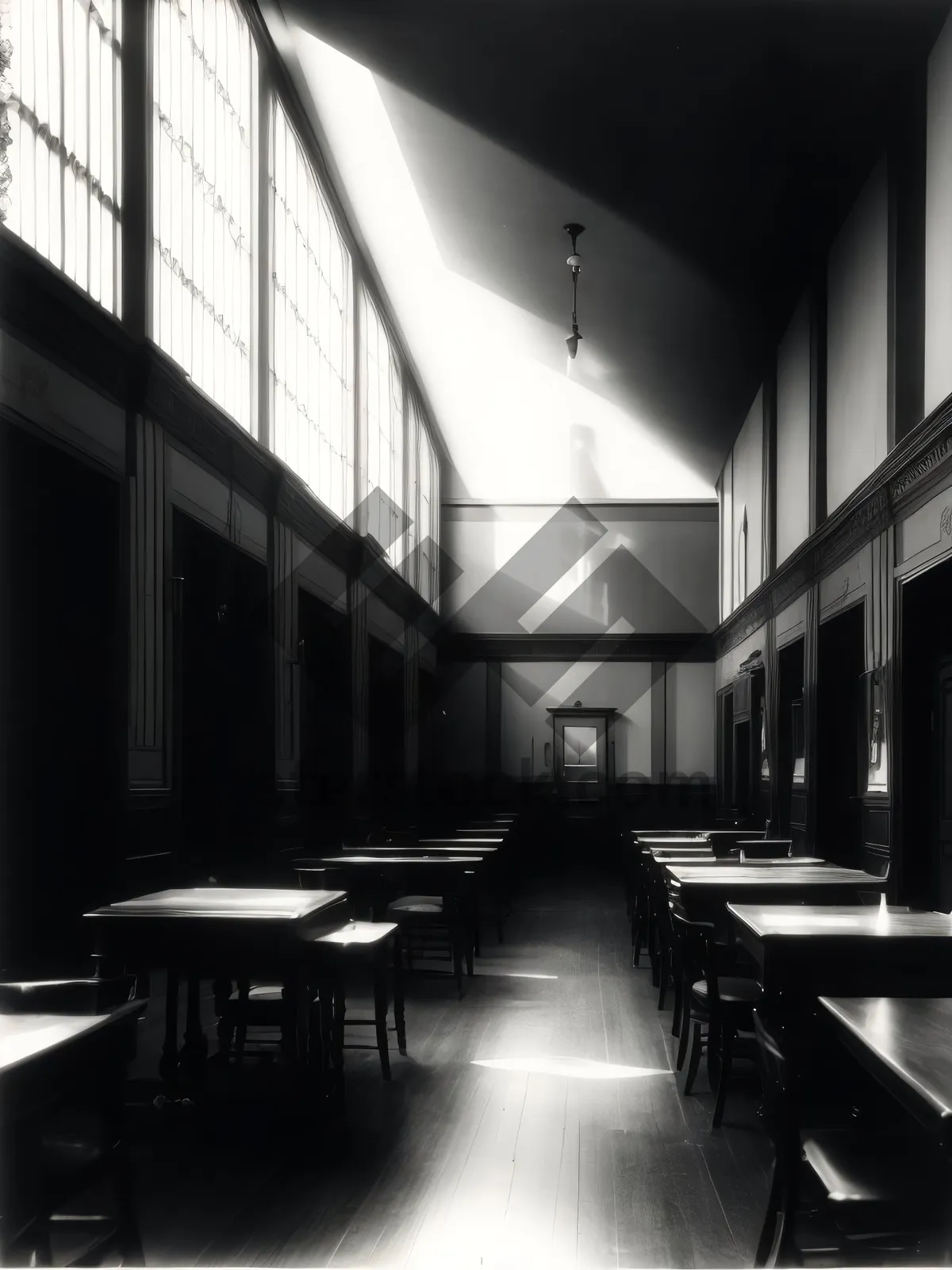 Picture of Modern Interior Design with Wooden Furniture