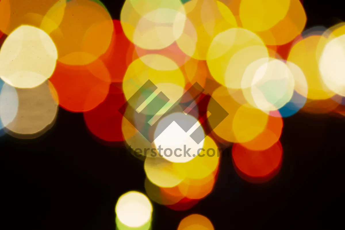 Picture of Vibrant Glowing Round Party Lights