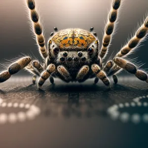 Garden Spider - Creepy Arachnid Predator