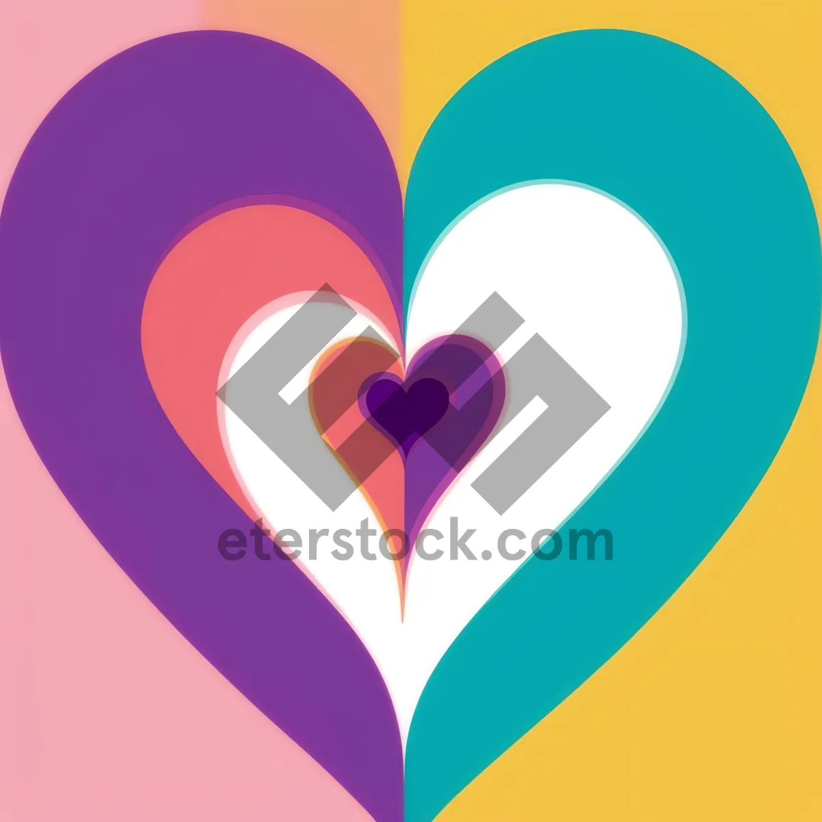 Picture of Valentine's Love Symbol: Romance in Graphic Art