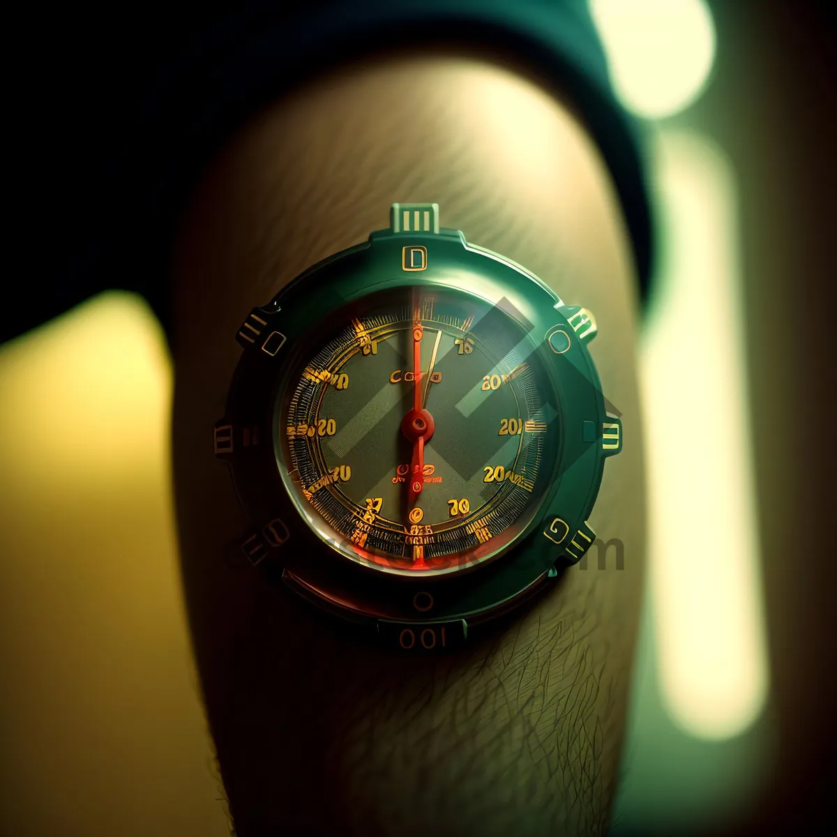 Picture of Analog Stopwatch with Hour and Minute Hand