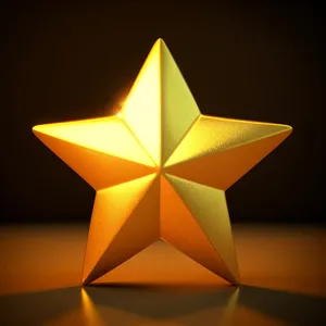 Shiny 3D Five-Spot Pyramid Icon