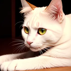 Furry Fluffy Kitty with Adorable Whiskers