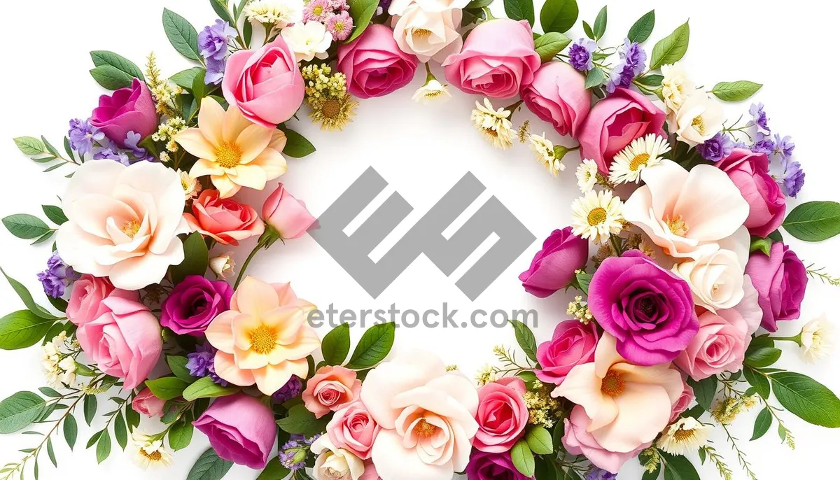 Picture of Pink Rose Bouquet for Valentine's Day Celebration