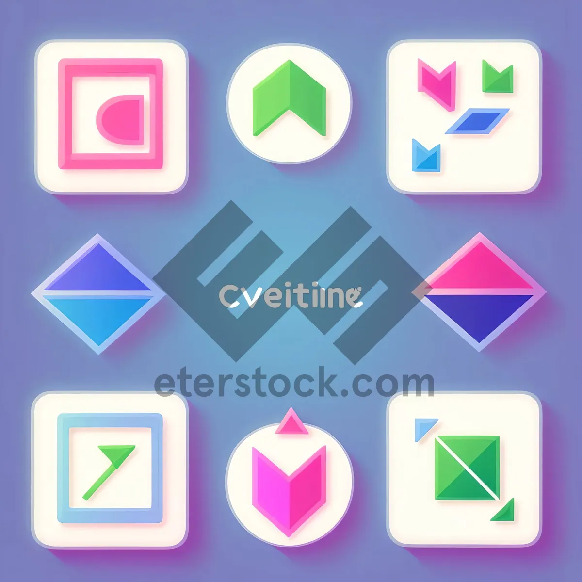 Picture of Web Buttons: Icon Set 
OR
Glossy Web Button Collection 
OR
Shiny Glass Button Set 
OR
Square Icon Buttons: Website 
OR
Symbolic Web Interface Icons