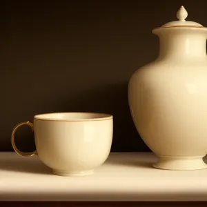 Charming Porcelain Tea Cup Set for Breakfast