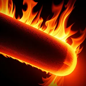Inferno Flames: Fiery Motion in a Hot Blaze