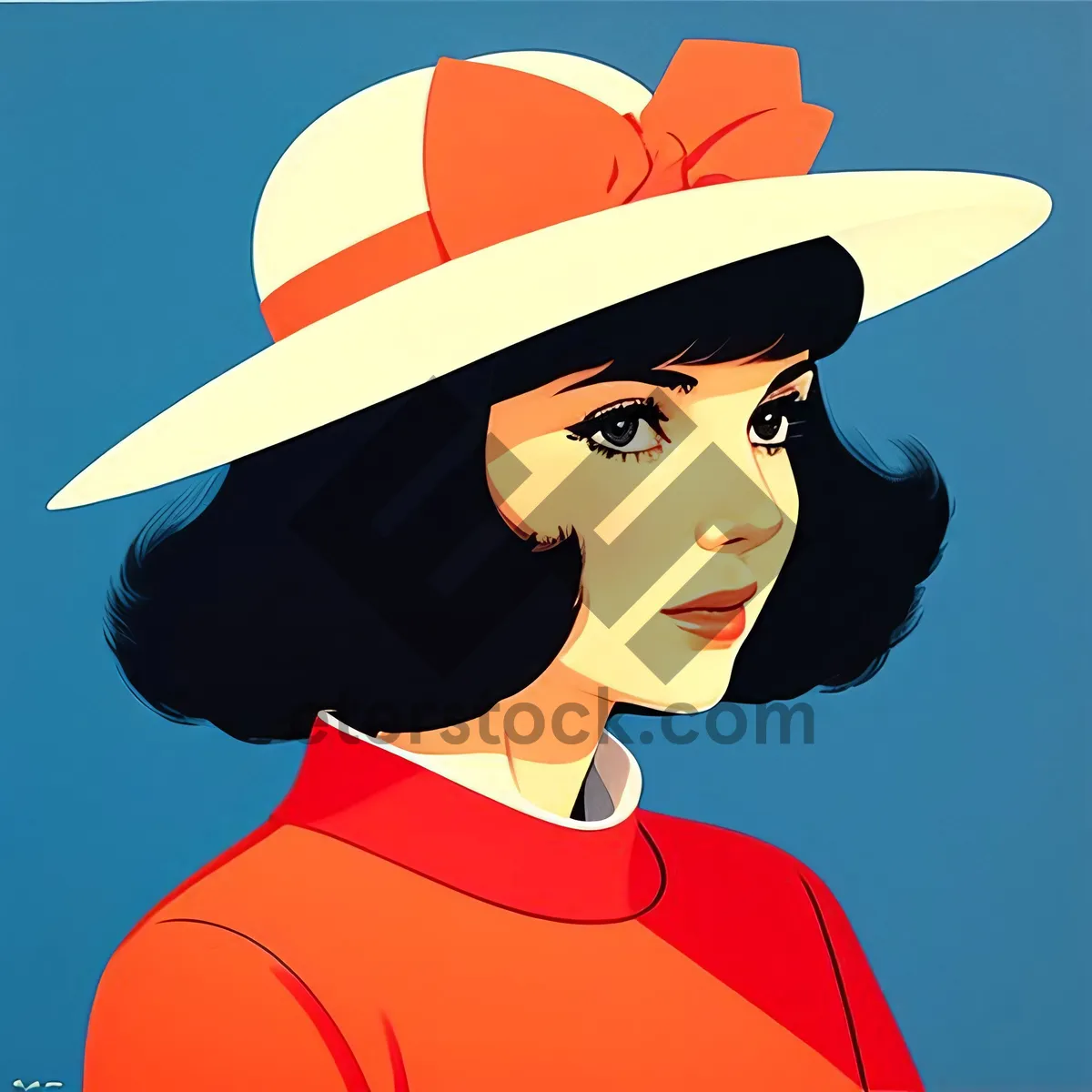 Picture of Cartoon Cape Cutout Clip Art