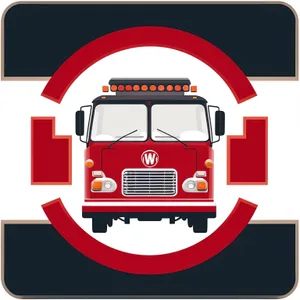 Fire Station Facility Icon Set - Web Design