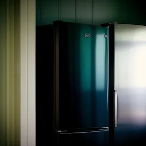 Modern Sliding Door: White Goods Elevator Appliance