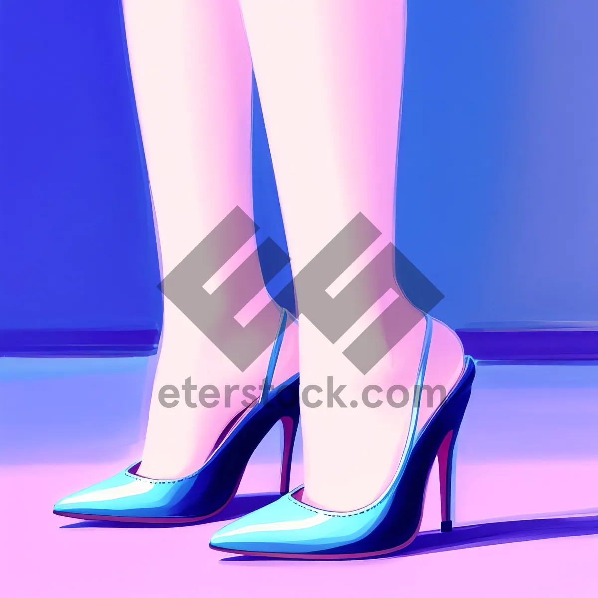 Picture of Legs in Art: Elegant Foot Fink