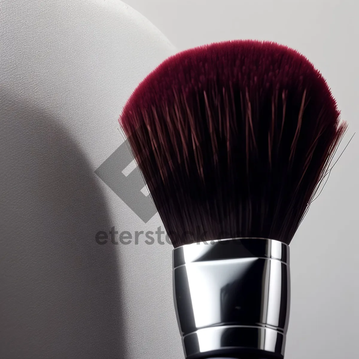 Picture of Makeup powder brush applicator with soft bristles