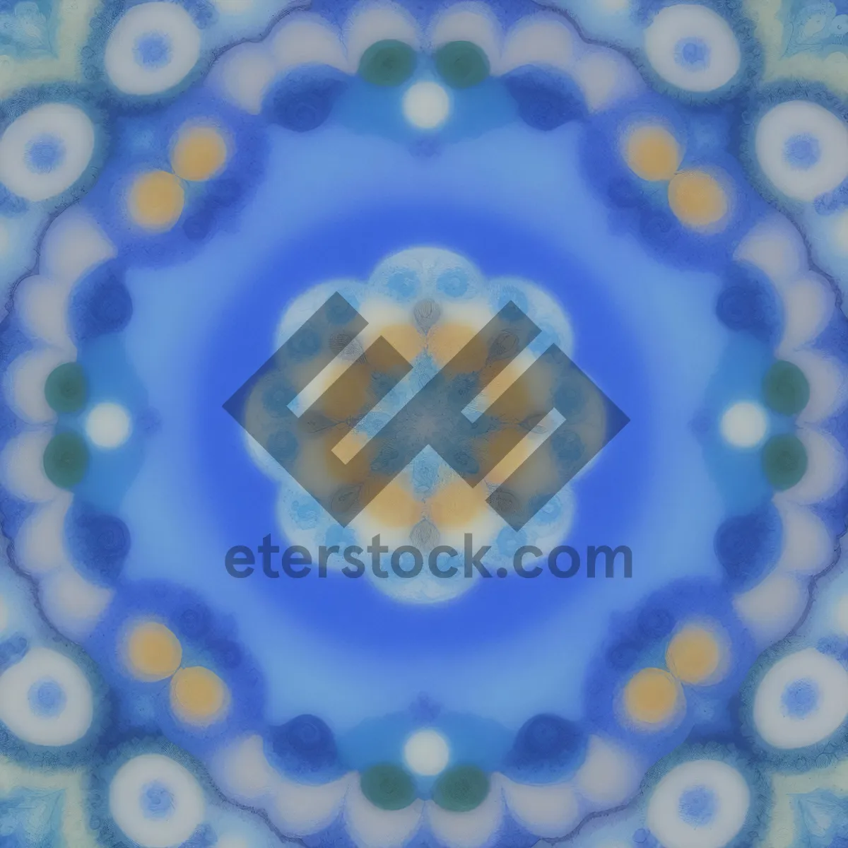 Picture of Abstract Water Bubble Pattern Design