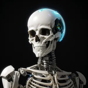 Mechanical Skull Sculpture: Spooky Automaton Anatomy