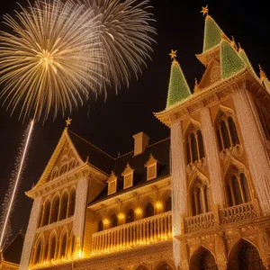 Stunning Cathedral Tower in Historic City Skyline