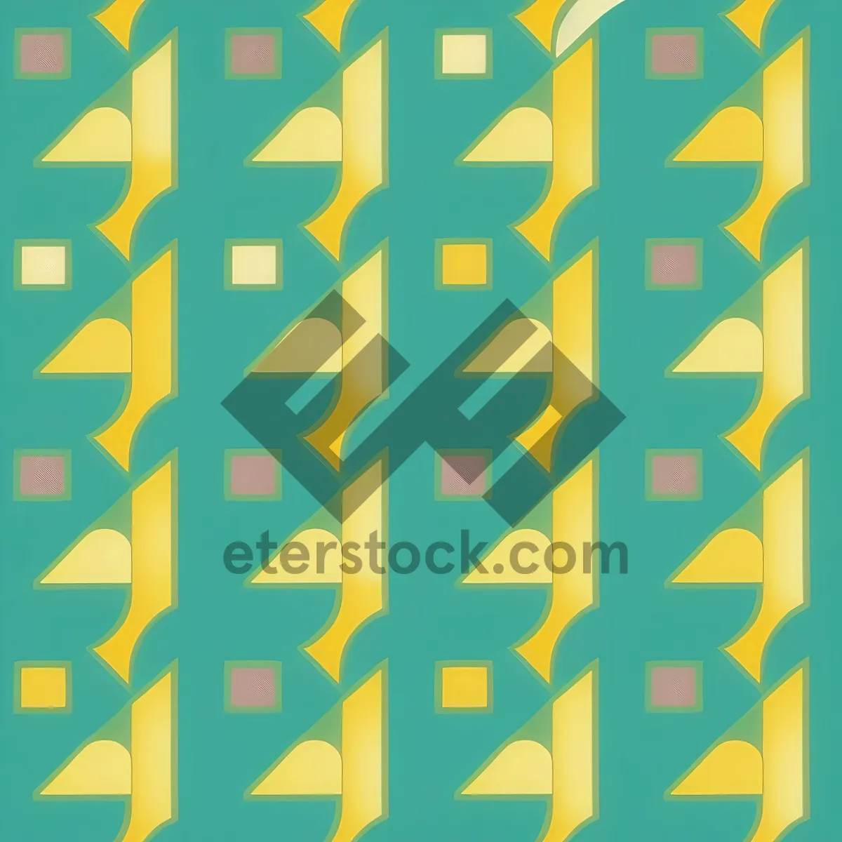 Picture of Graphic Silhouette Design Element Set Pattern