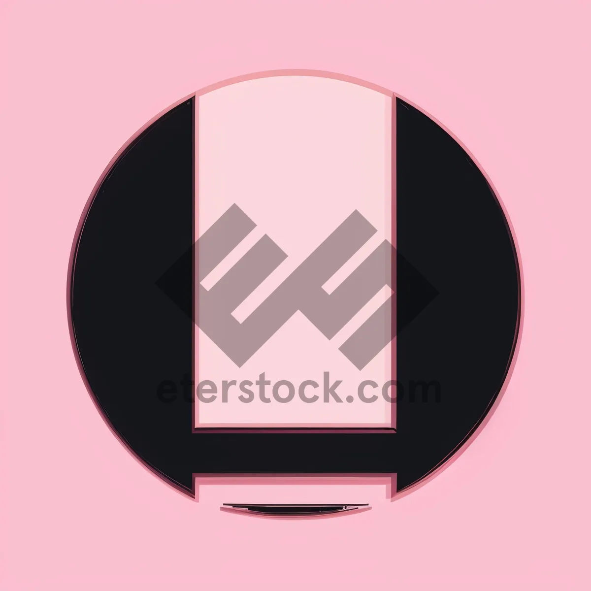 Picture of Round Blank Icon Button Frame Design