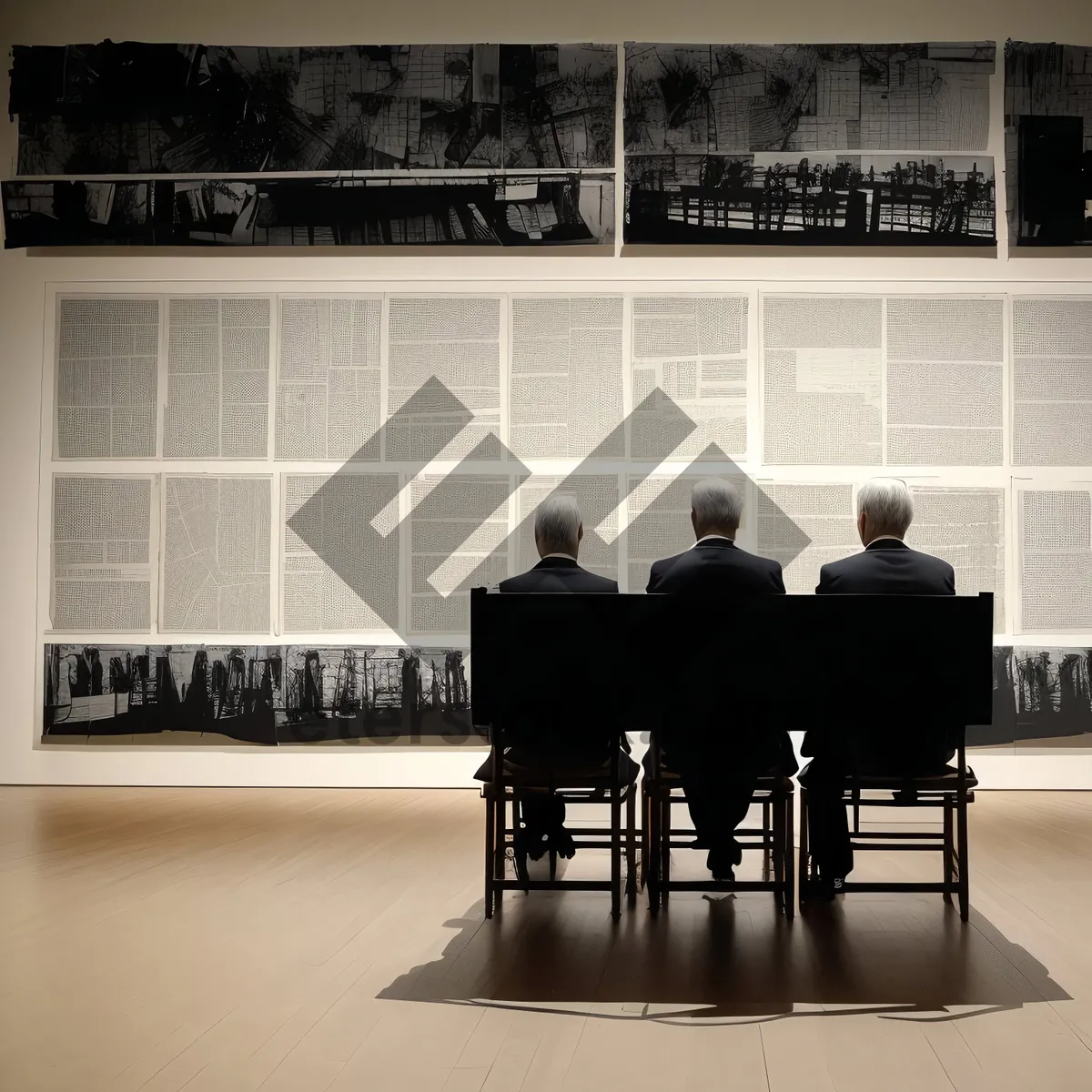 Picture of Modern Business Classroom with Window View